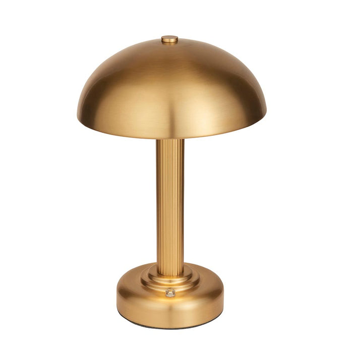 Bridport Rechargeable Table Lamp In Warm Brass