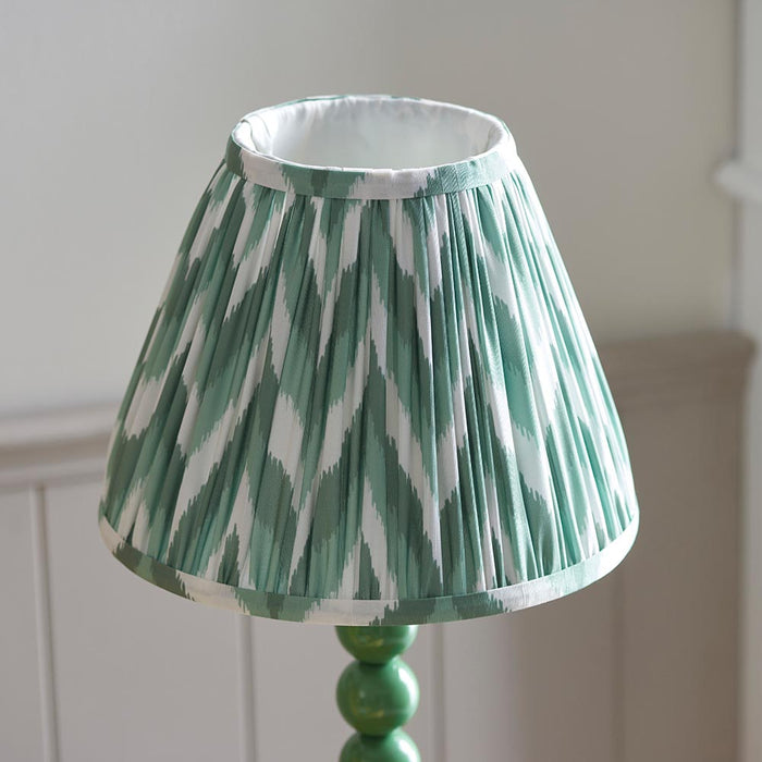 Higgledy And Zigzag 25cm Cotswold Green Shade Table Lamp With Gloss Cotswold Green Base