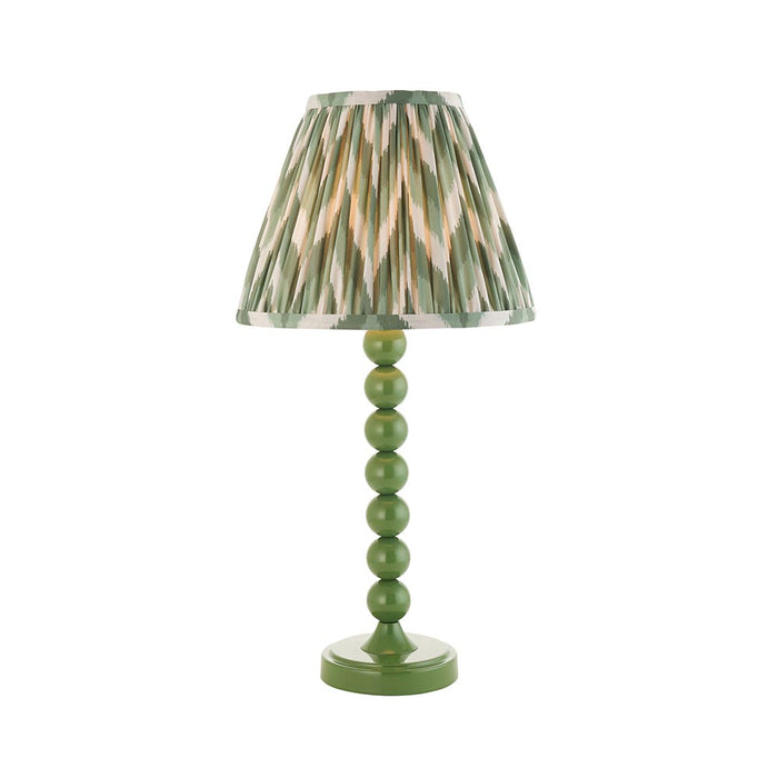 Higgledy And Zigzag 25cm Cotswold Green Shade Table Lamp With Gloss Cotswold Green Base