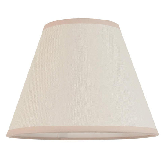 Higgledy And Ivy 25cm Vintage White Shade Table Lamp With High Gloss Cotswold Green Base