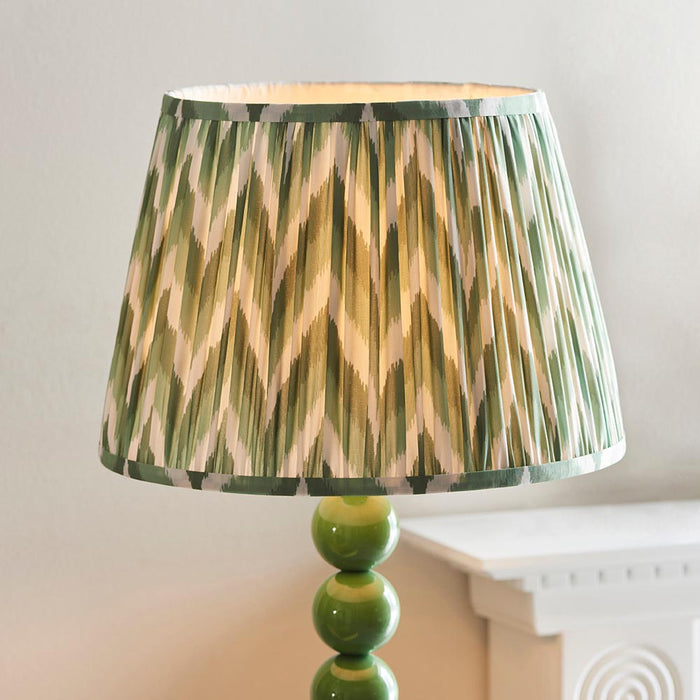 Higgledy And Zigzag 35cm Cotswold Green Shade Floor Lamp With Gloss Cotswold Green Base