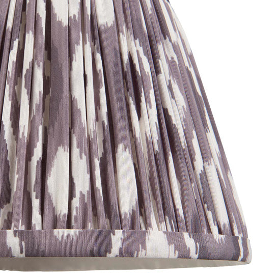 Higgledy And Ikat 20cm Pearl Grey Shade Table Lamp With High Gloss Cotswold Green Base