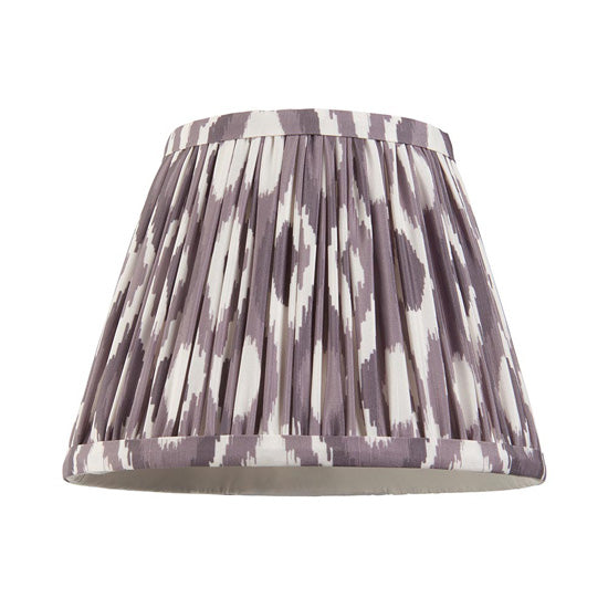 Higgledy And Ikat 20cm Pearl Grey Shade Table Lamp With High Gloss Cotswold Green Base