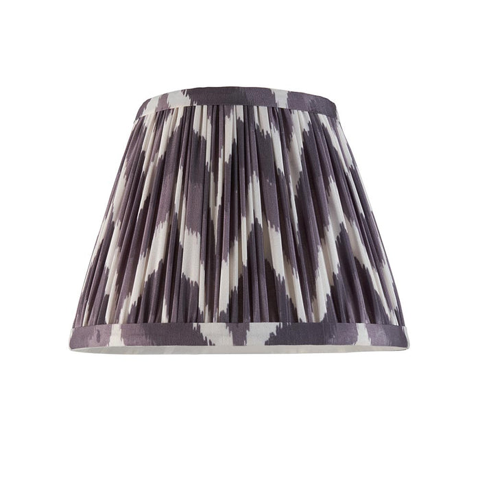 Higgledy And Zigzag 20cm Pearl Grey Shade Table Lamp With Gloss Marlin Blue Base