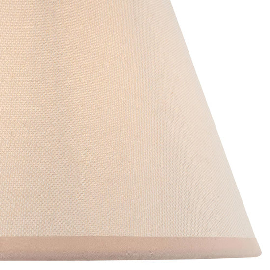 Bobble And Ivy 25cm Vintage White Fabric Shade Table Lamp In Olive Green Bobble Ceramic Base