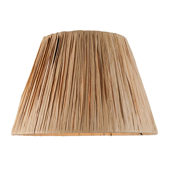 Bobble And Raffia 24cm Natural Raffia Fabric Shade Table Lamp In Olive Green Bobble Ceramic Base