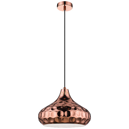 Chislehurst Ceiling Pendant Light In Copper