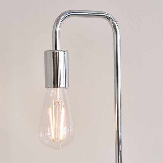 Rubens LED Table Lamp In Chrome