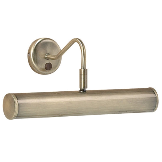 Turner 2 Lights 355mm Wall Light In Antique Brass