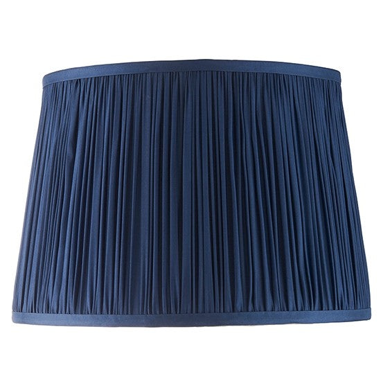 Wentworth Silk Fabric 12 Inch Shade In Midnight Blue